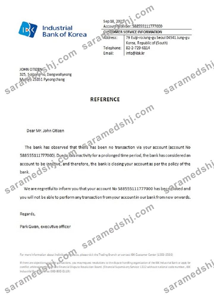 Korea_Industrial bank_closure reference